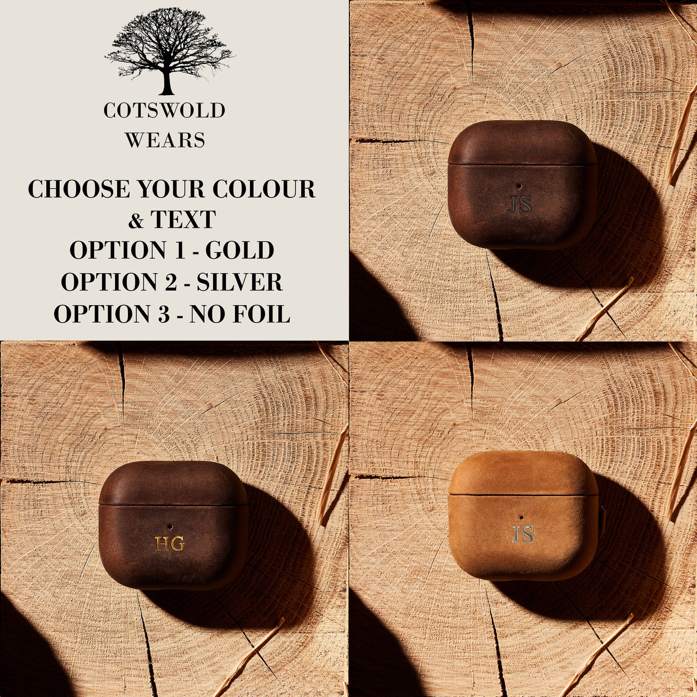 Premium Genuine Leather Airpods 3rd & 4th Generation Case