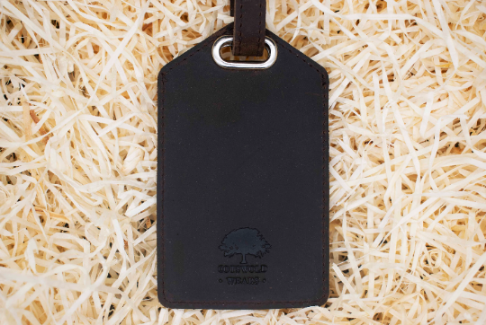 Genuine Leather Luggage Tag