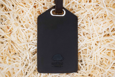 Genuine Leather Luggage Tag